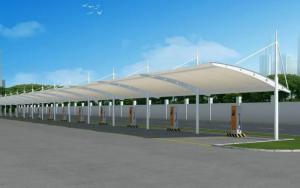 克山县膜结构停车棚