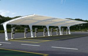 克山县膜结构停车棚