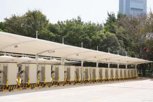 克山县膜结构停车棚