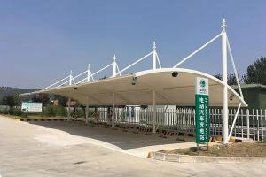 克山县膜结构停车棚